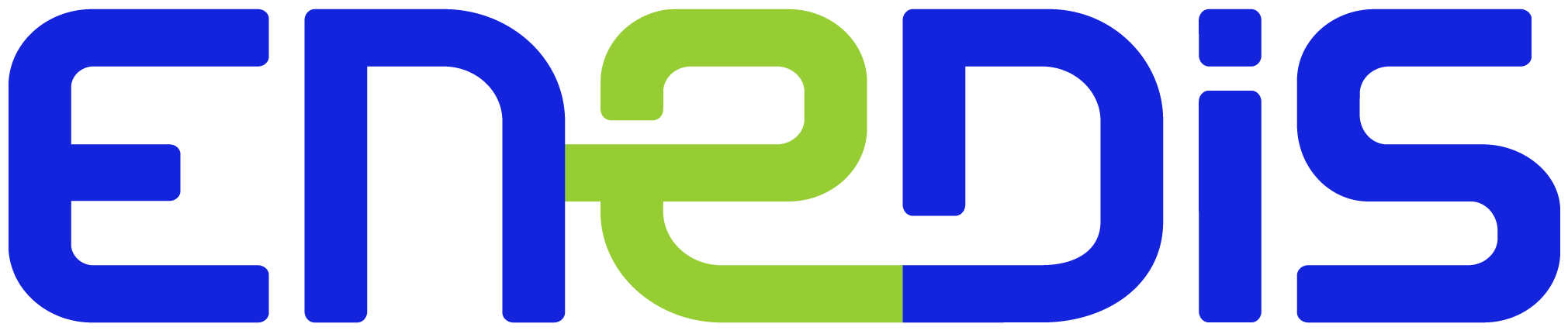 Logo du Groupe Enedis, mécènes du Moulin du Roc, Scène nationale à Niort